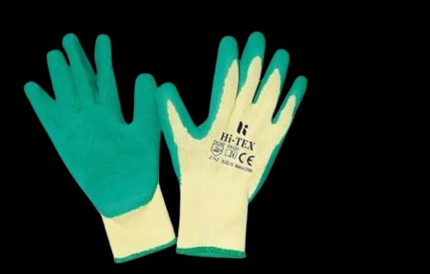 HITEX LATEX COATED COTTON GLOVES