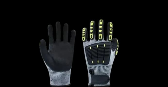 HI TEX CUT RESISTANT AND ANTI IMPACT GLOVES