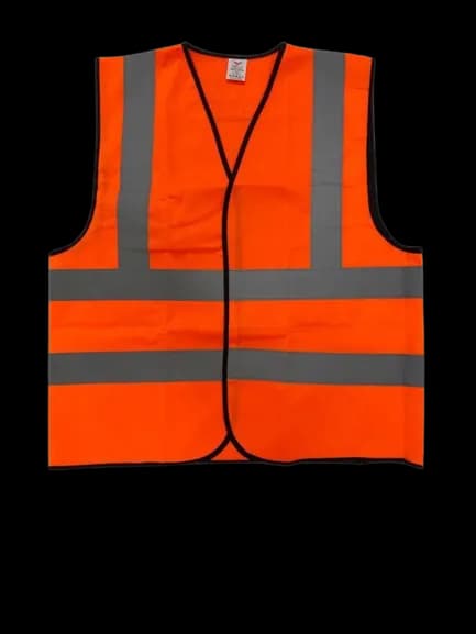 ORANGE VOLTA REFLECTIVE FABRIC VEST