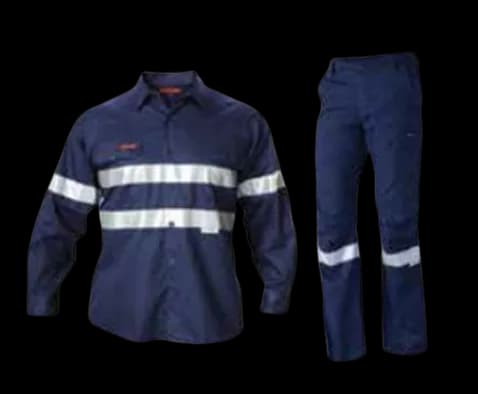 320gsm, Cotton TC, Vislon Zipper, 5cm Hi-Visitable Work Wear – Pant and Shirt