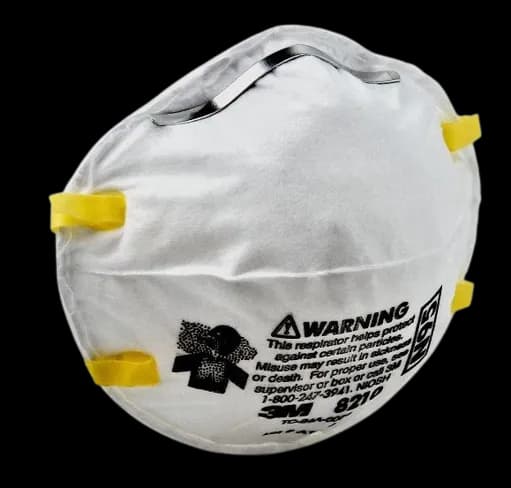 3M Particulate Respirator 8210, N95 160 EA/Case