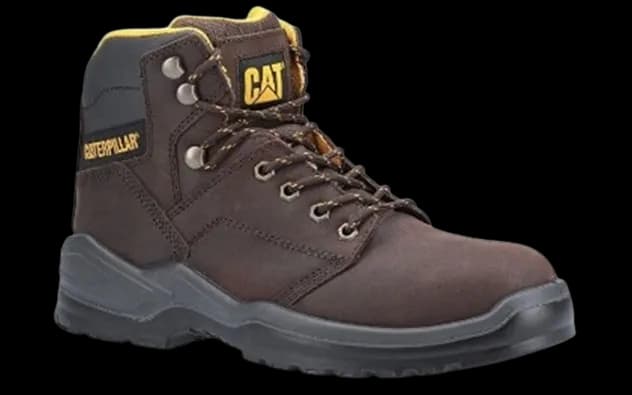 CAT STRIVER ST S3 SRC CASUAL BOOTS BRWN