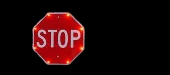 LED STOP SIGN LIGHT