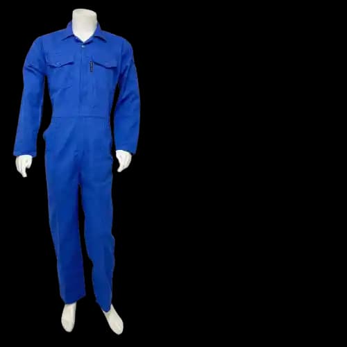 Royal Blue GARIOX 100% COTTON COVERALL