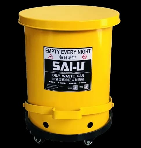 SAI-U OILY WASTE CAN