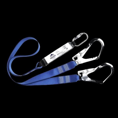 ENERGGY ABSORBER DOUBLE HOOK LANYARD