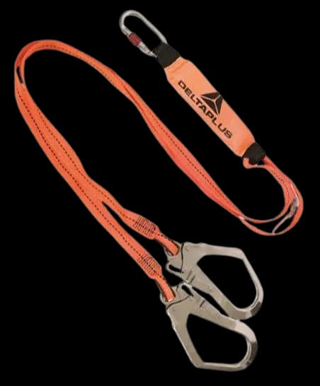 ENERGY ABSORBER DOUBLE HOOK LANYARD