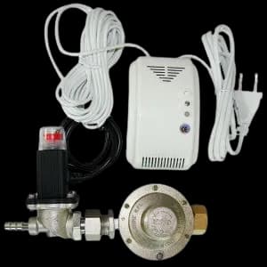 LPG GAS DETECTOR WITH SOLENOID VALVE